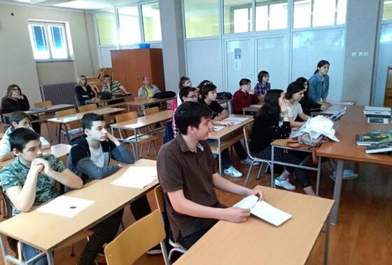 Угледни час верске наставе у осмом разреду