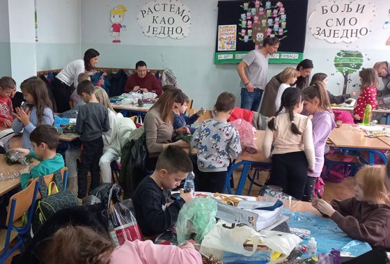 Припрема за Новогодишњи базар у 1-4